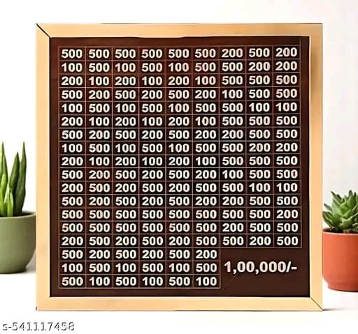 1 Lakh Wooden Money Piggi Bank for Kids - Image 2